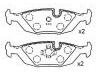 Pastillas de freno Brake Pad Set:34 21 1 156 746