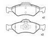 Plaquettes de frein Brake Pad Set:YS61-2K021-AA