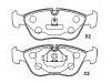 тормозная кладка Brake Pad Set:271 587