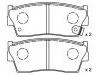 Brake Pad Set:55200-60810