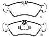 刹车片 Brake Pad Set:2D0 698 451