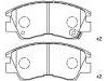 刹车片 Brake Pad Set:MB 500 812