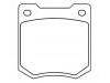 Plaquettes de frein Brake Pad Set:GBP90109