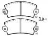 тормозная кладка Brake Pad Set:4 320 271