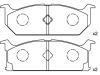 Bremsbelagsatz, Scheibenbremse Brake Pad Set:55200-62850