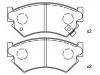 Pastillas de freno Brake Pad Set:72519-3040