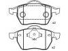 刹车片 Brake Pad Set:8D0 698 151 A