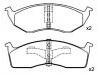 Brake Pad Set:05018595AA