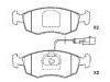 刹车片 Brake Pad Set:9 947 954