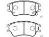 Brake Pad Set:58101-02A10