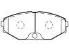 Bremsbelagsatz, Scheibenbremse Brake Pad Set:41060-60U90