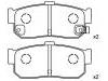 Pastillas de freno Brake Pad Set:44060-31U92