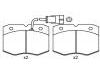 Plaquettes de frein Brake Pad Set:190 6428