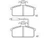 Plaquettes de frein Brake Pad Set:8E0 211 650 81