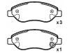 Plaquettes de frein Brake Pad Set:16 05 355