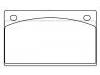 Brake Pad Set:CD6396