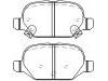 Bremsbelagsatz, Scheibenbremse Brake Pad Set:68206120AA