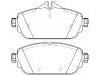 Brake Pad Set:000 420 87 00