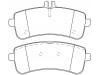 Bremsbelagsatz, Scheibenbremse Brake Pad Set:000 420 37 00