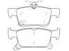 Plaquettes de frein Brake Pad Set:23145352